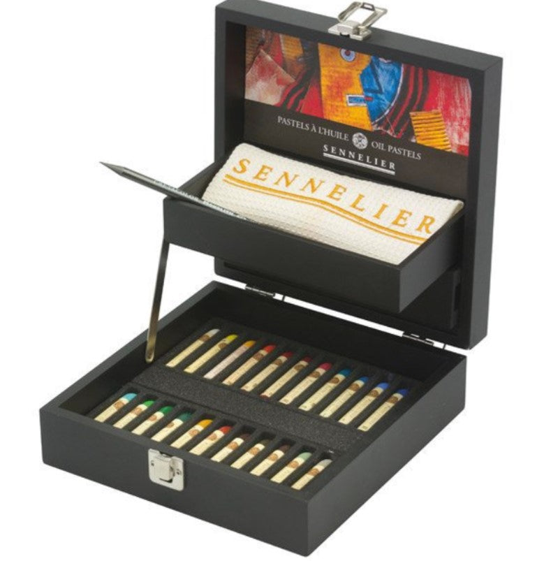 Sennelier Oil Pastel Set 24 Assorted