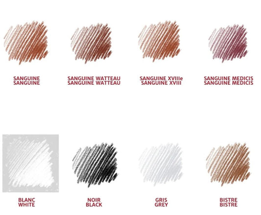 Conte Crayon Sketch Assorted Set 12