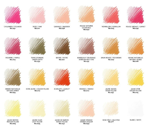 Conte Crayon Assorted Colours - Set 48