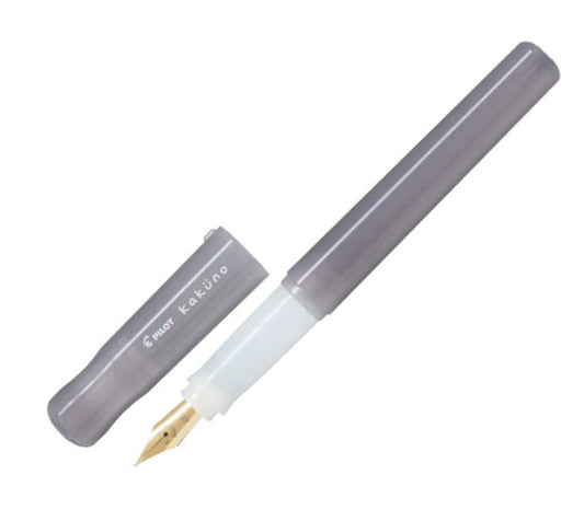 Pilot Kakuno Madoromi Fine Fountain Pen Grey