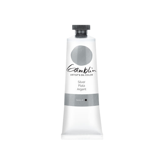 Gamblin Artist Oil 37ml Series 4 Silver