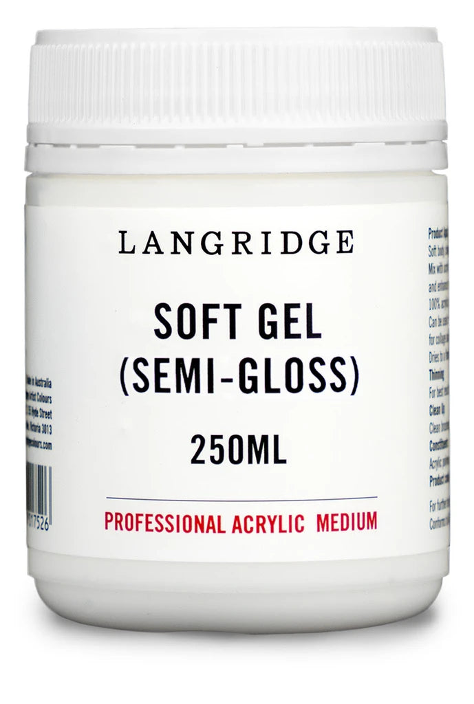 Langridge Acrylic Soft Gel (Semi-Gloss) 250ml