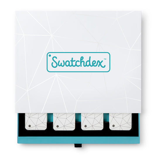The Swatchdex Studio: 4 Fan Swatching Decks in their own Sturdy Drawer Box