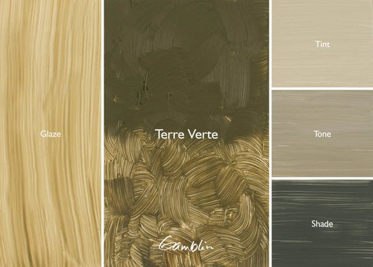 Gamblin Artist Oil 37ml Series 2 Terre Verte
