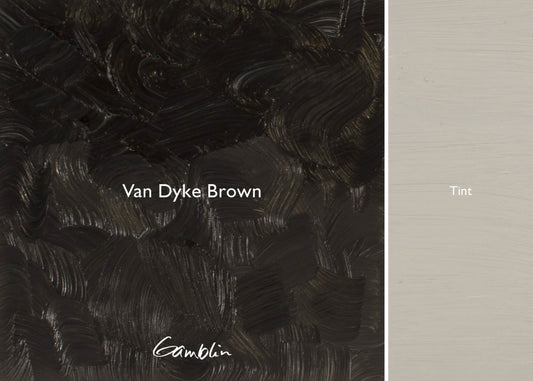 Gamblin Artist Oil 37ml Series 1 Van Dyke Brown