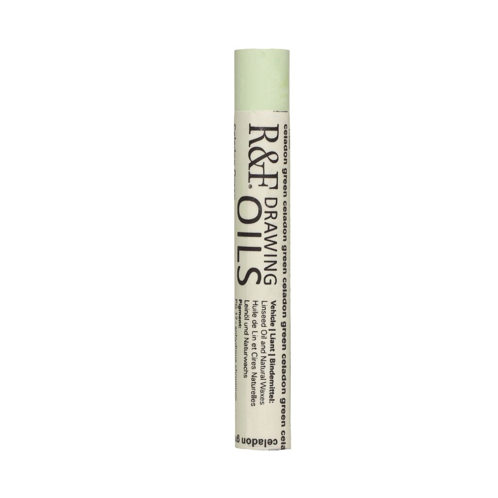 R&F Drawing Oils 12ml Celadon Green