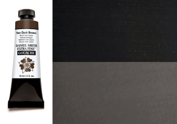 Daniel Smith Gouache 15ml Series 1 Van Dyck Brown