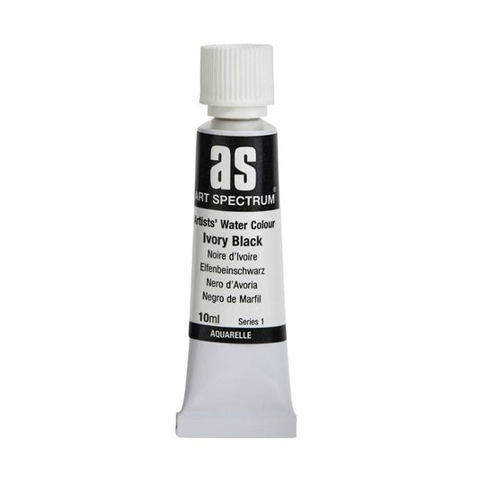 Art Spectrum Artists' Watercolour 10ml Series 1 Ivory Black