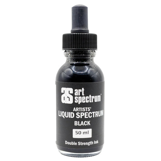 Art Spectrum Liquid Spectrum Ink 50ml Black