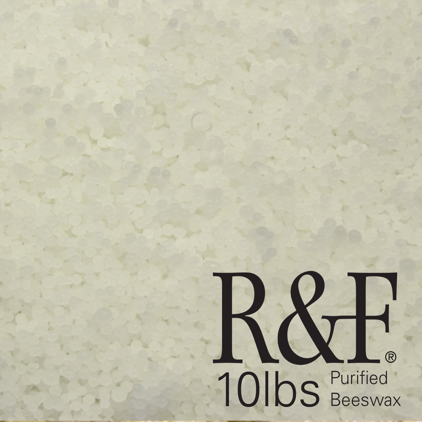 R&F Encaustic White Purified Beeswax 10lb 4.54kg