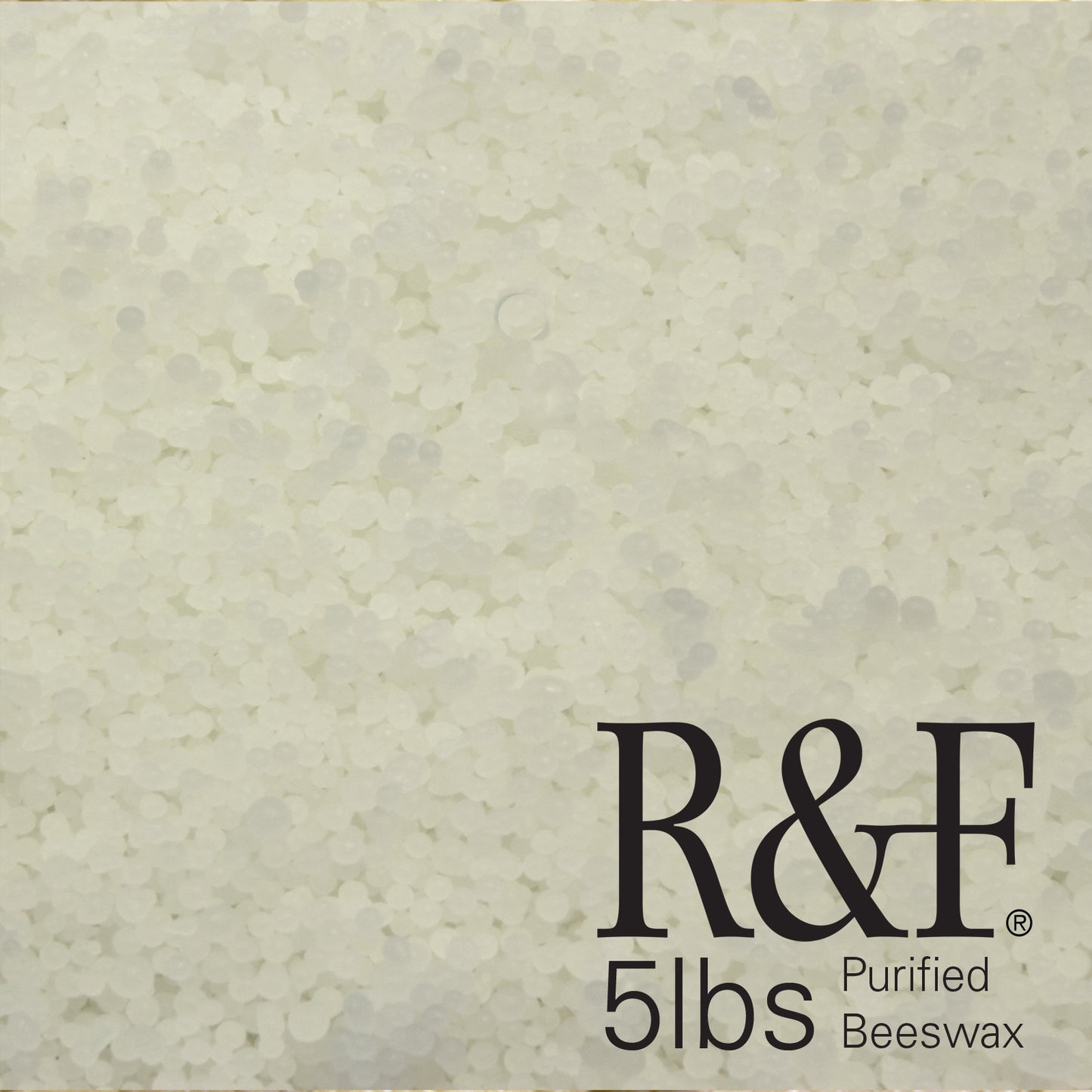 R&F Encaustic White Purified Beeswax 5lb 2.27kg