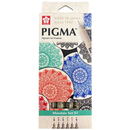 Sakura Pigma Micron Mandala 01 Set 6