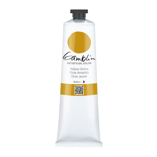 Gamblin Artist Oil Mineral 150ml Series 1 Yellow Ochre