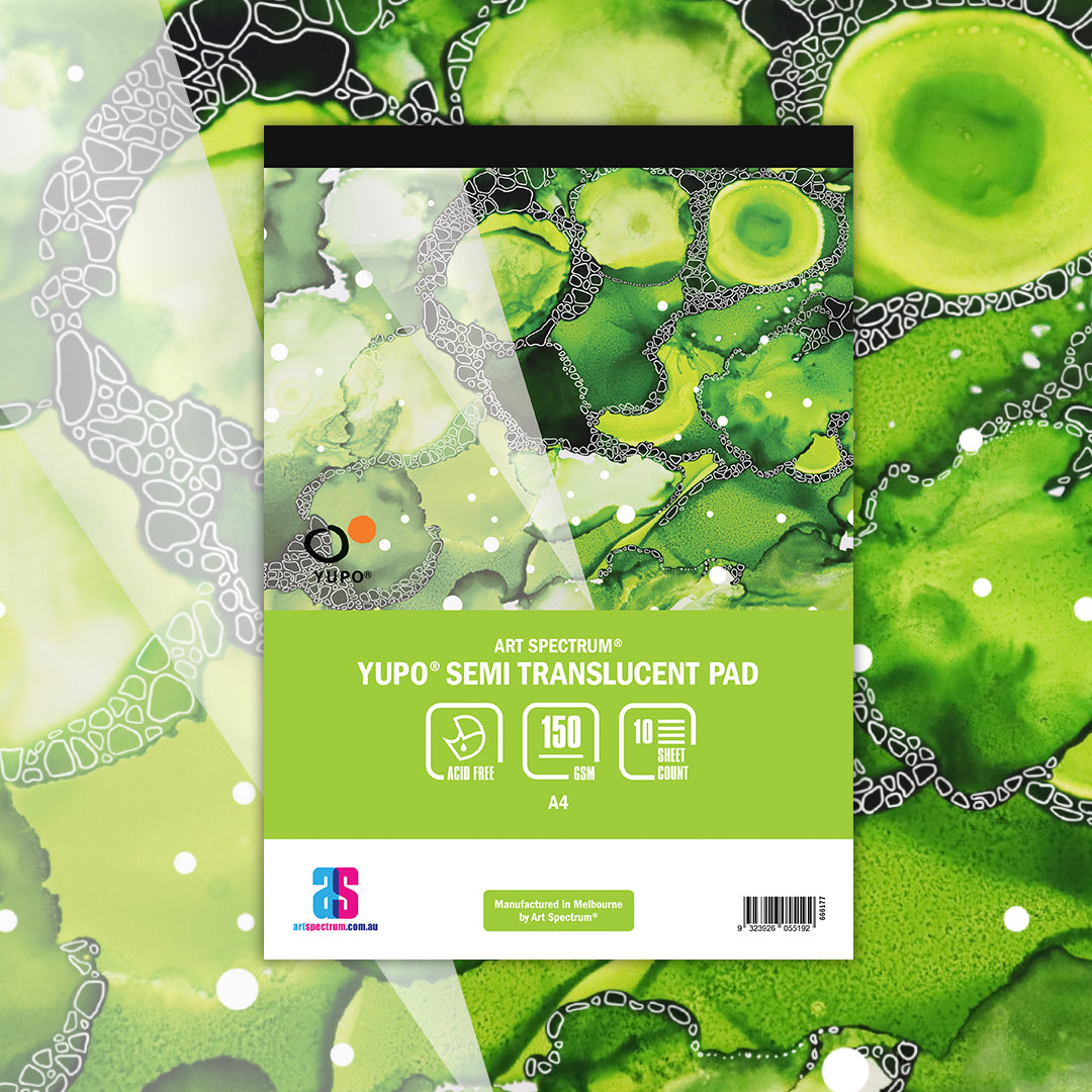 Yupo Translucent Pad - 15 Hojas De 153Gr (4 Medidas Disponibles) - Arte