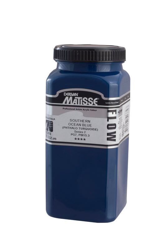 Matisse Flow 500ml Series 2 Southern Ocean Blue