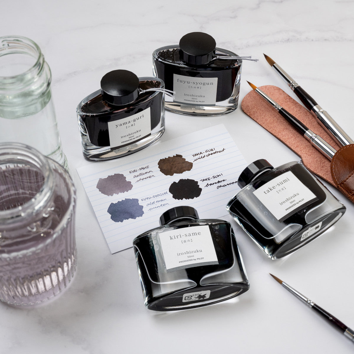 Pilot Iroshizuku Ink 50ml Take-sumi / Bamboo Charcoal