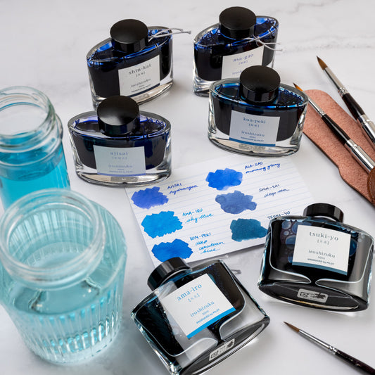 Pilot Iroshizuku Ink 50ml Kon-peki / Deep Cerulean Blue