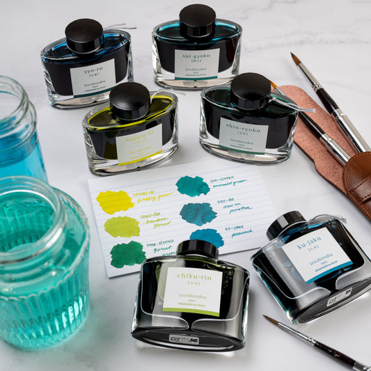 Pilot Iroshizuku Ink 50ml Sui-gyoku / Emerald Green