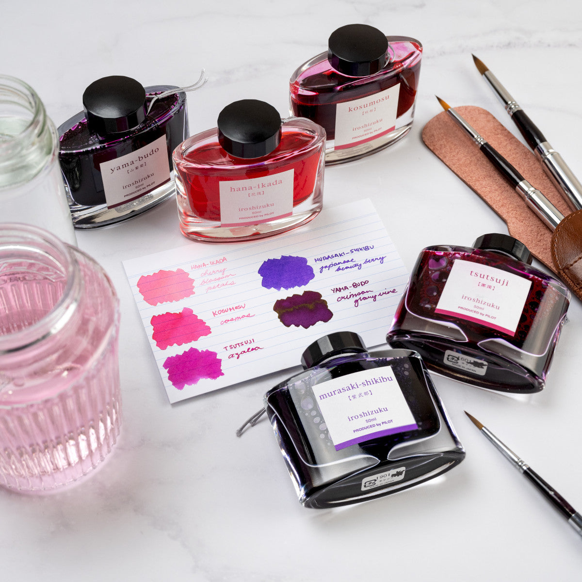 Pilot Iroshizuku Ink 50ml Yama-budo / Crimson Glory Vine