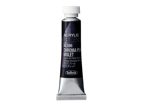 Holbein Acrylic Color Iridescence 5ml Chroma Pearl Violet AC886