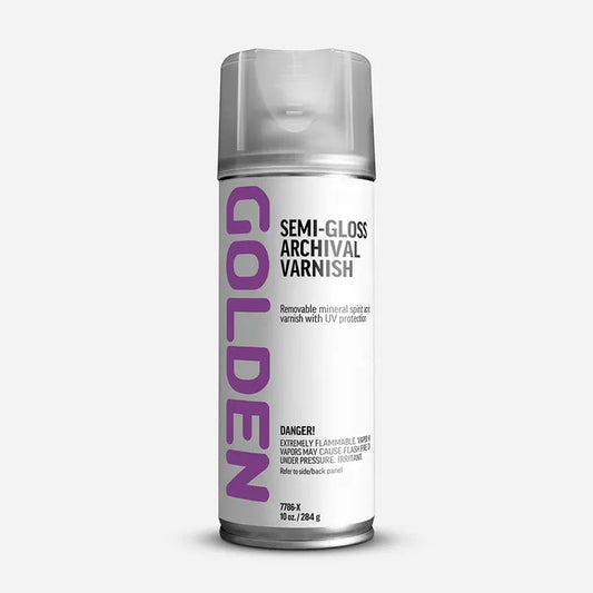 Golden Semi Gloss Archival Varnish 400ml Spray