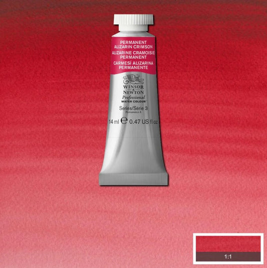 Winsor & Newton Artists' Watercolour 14ml Permanent Alizarin Crimson