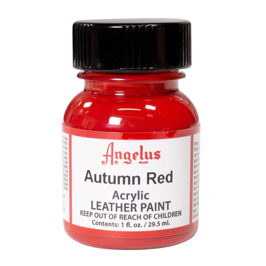 Angelus Leather Acrylic Paint 29.5ml Autumn Red
