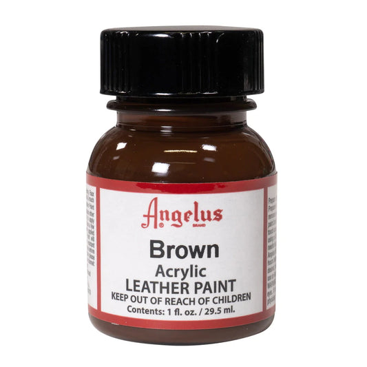 Angelus Leather Acrylic Paint 29.5ml Brown