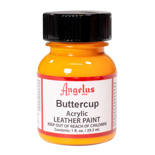 Angelus Leather Acrylic Paint 29.5ml Buttercup
