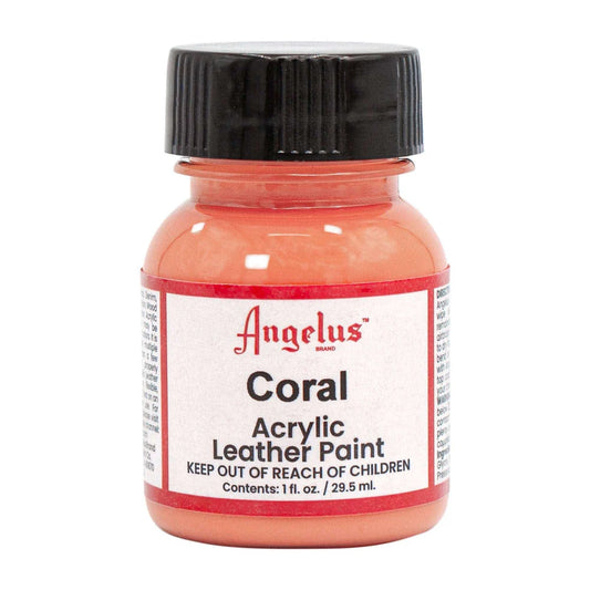 Angelus Leather Acrylic Paint 29.5ml Coral
