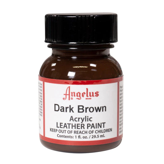 Angelus Leather Acrylic Paint 29.5ml Dark Brown