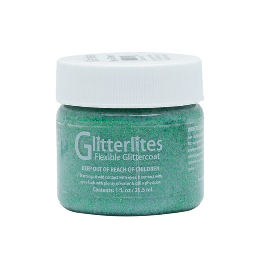 Angelus Glitterlites Paint 29.5ml Kelly Green