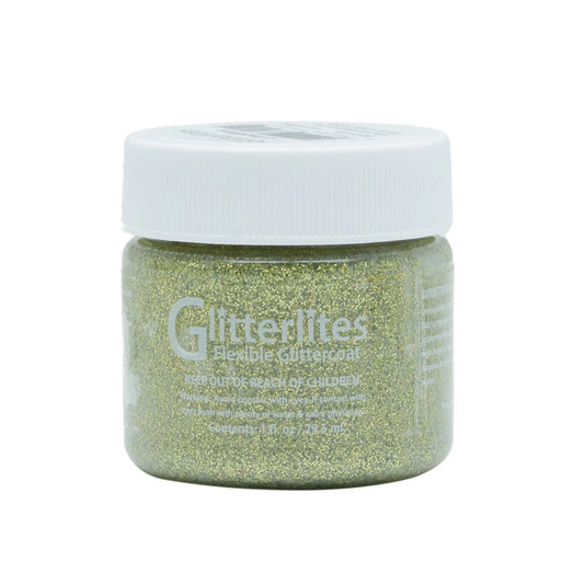 Angelus Glitterlites Paint 29.5ml Limelite