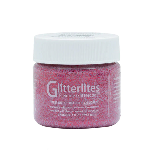 Angelus Glitterlites Paint 29.5ml Ruby Red