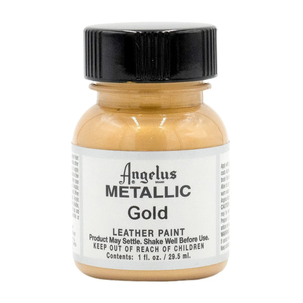 Angelus Leather Acrylic Paint 29.5ml Metallic Gold