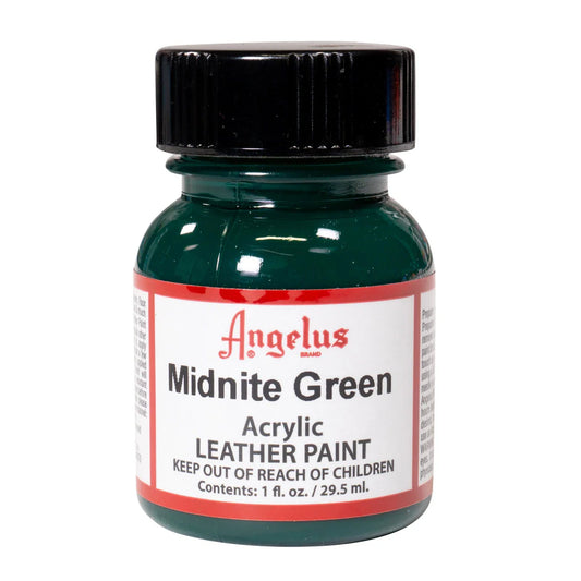 Angelus Leather Acrylic Paint 29.5ml Midnite Green