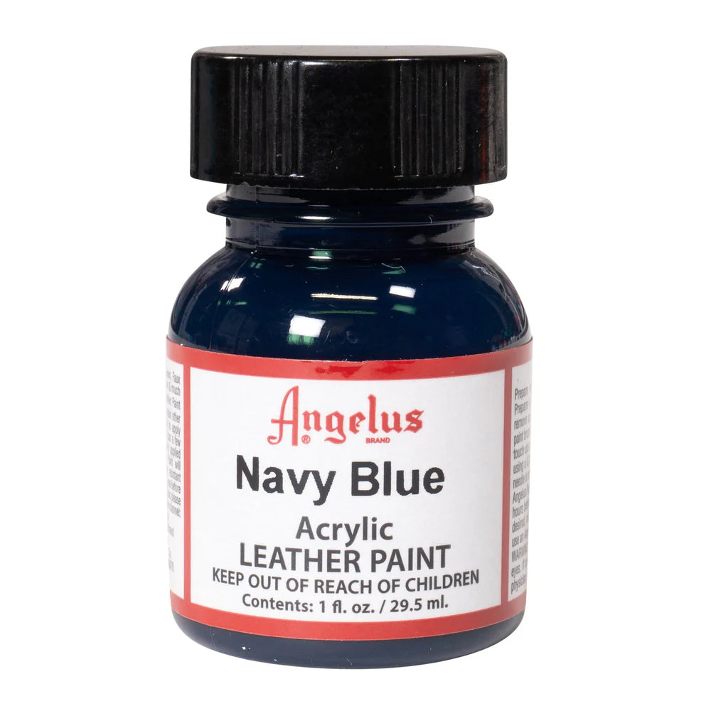 Angelus Leather Acrylic Paint 29.5ml Navy Blue