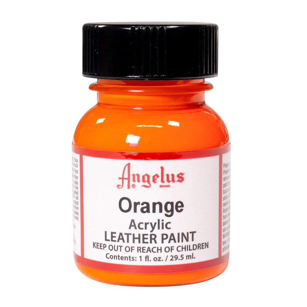 Angelus Leather Acrylic Paint 29.5ml Orange