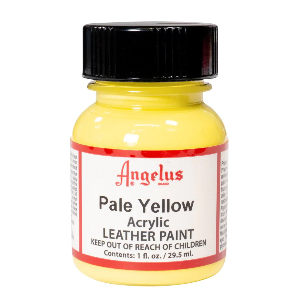Angelus Leather Acrylic Paint 29.5ml Pale Yellow