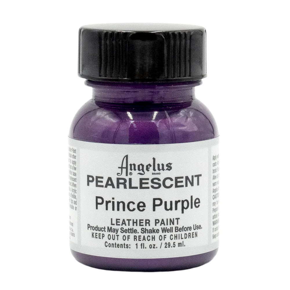 Angelus Leather Acrylic Paint Pearlescent 29.5ml Prince Purple