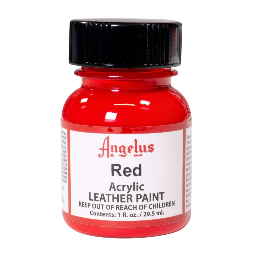 Angelus Leather Acrylic Paint 29.5ml Red