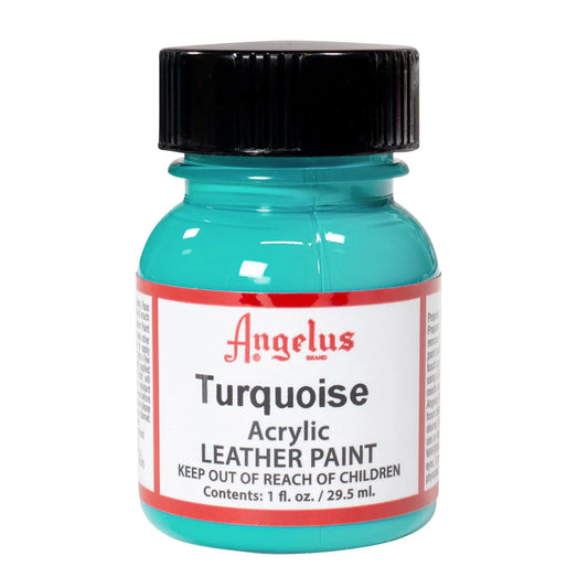 Angelus Leather Acrylic Paint 29.5ml Turquoise