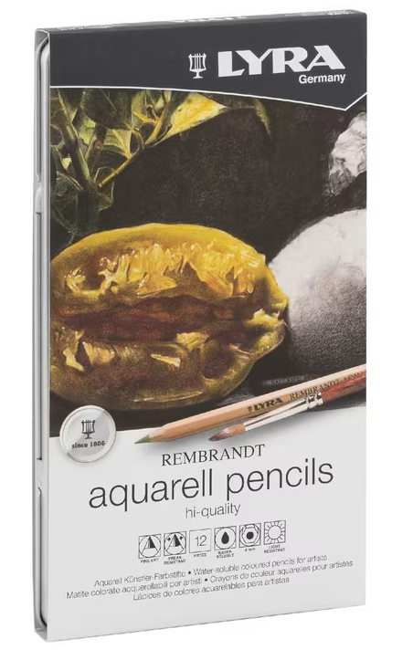 Rembrandt Lyra Aquarell Tin 12