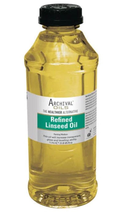 Archival Refined Linseed Oil 1 Litre