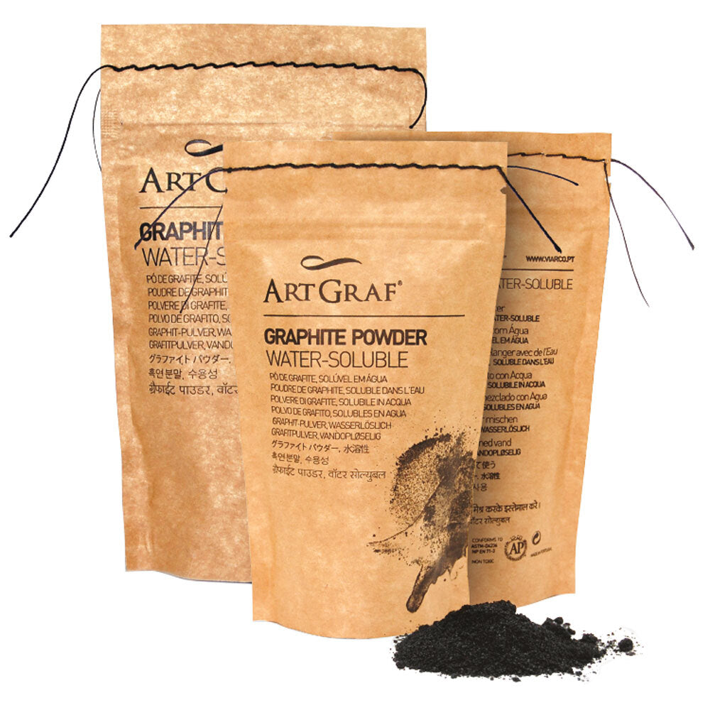 ArtGraf Water Soluble Graphite Powder 100g Bag