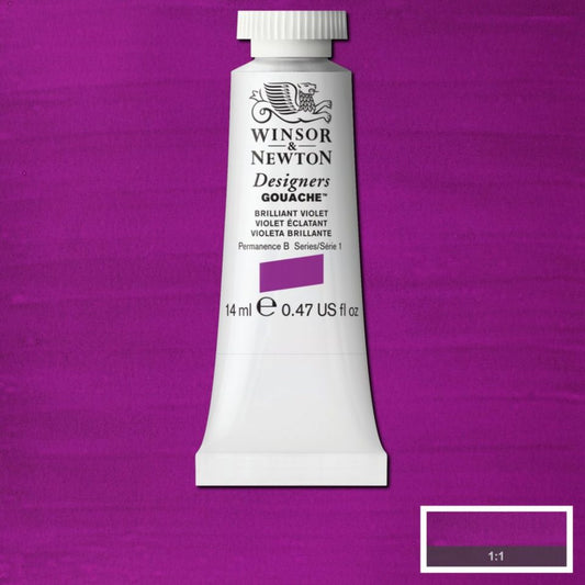 Winsor & Newton Designers Gouache 14ml Brilliant Violet