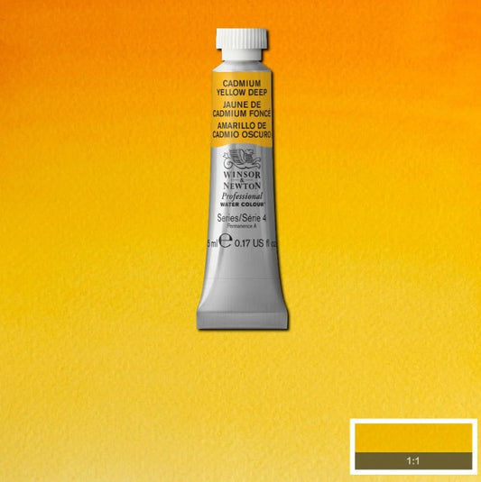 Winsor & Newton Artists' Watercolour 5ml Cadmium Free Yellow Deep