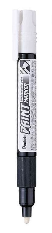 Pentel Permanent Paint Marker Medium Point 4.6mm - White