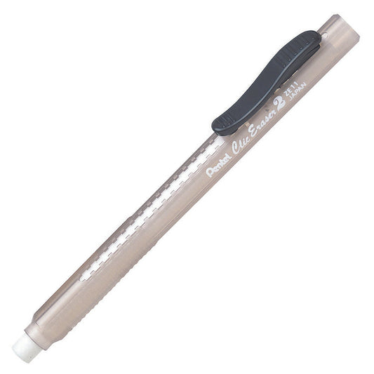 Pentel Clic Eraser 2 Retractable Eraser - Brown