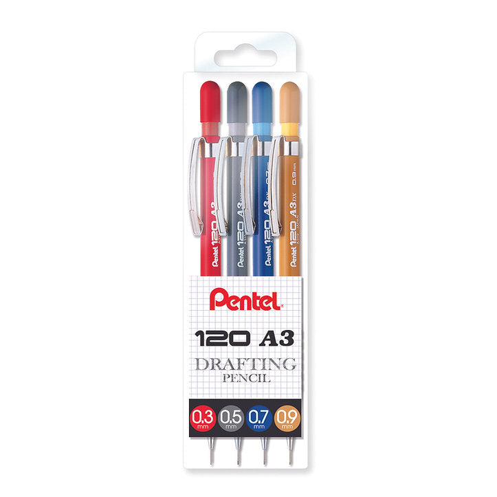 Pentel Drafting 4-piece 120 A3 Mechanical Pencil
